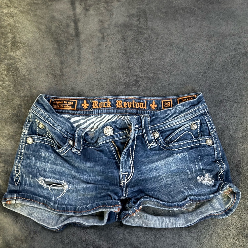 Rock Revival Jean Shorts
